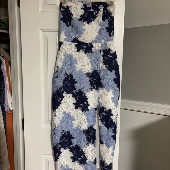 Vestique Elegant Lace Patchwork Dress - Picture 1 of 4